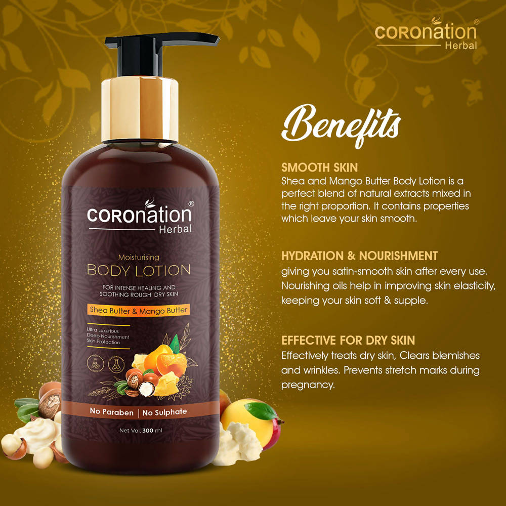 Coronation Herbal Shea Butter & Mango Butter Body Lotion