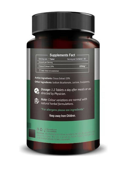H&C Herbal Cissus Extract Quick Dissolving Tablets