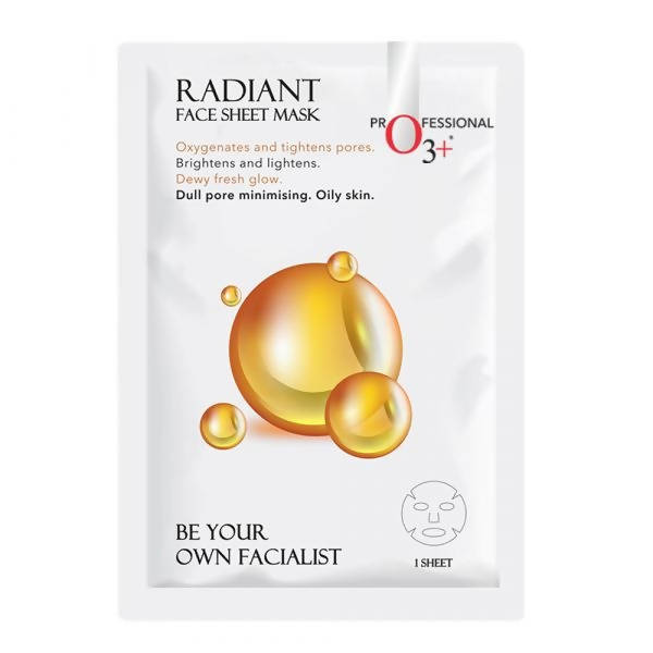 Professional O3+ Facialist Radiant Face Sheet Mask