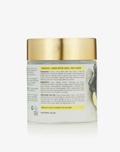 Fabessentials Charcoal Lemon Witch Hazel Face Scrub