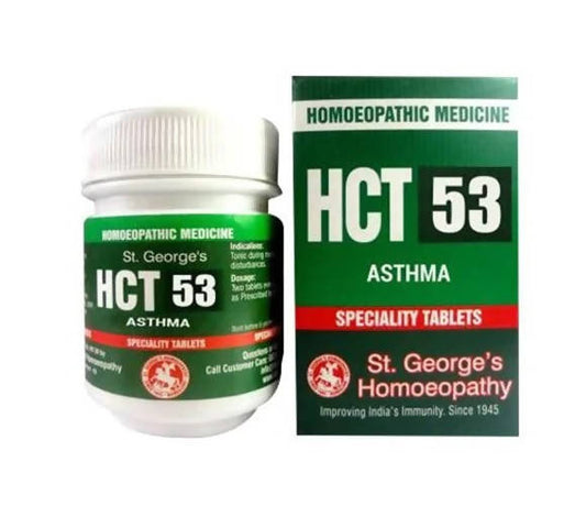 St. George's Homeopathy HCT 53 Tablets