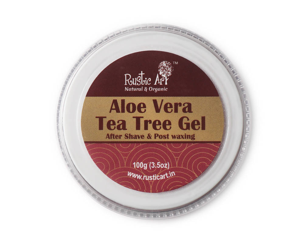 Rustic Art Tea Tree Gel After Shave & Post Waxing