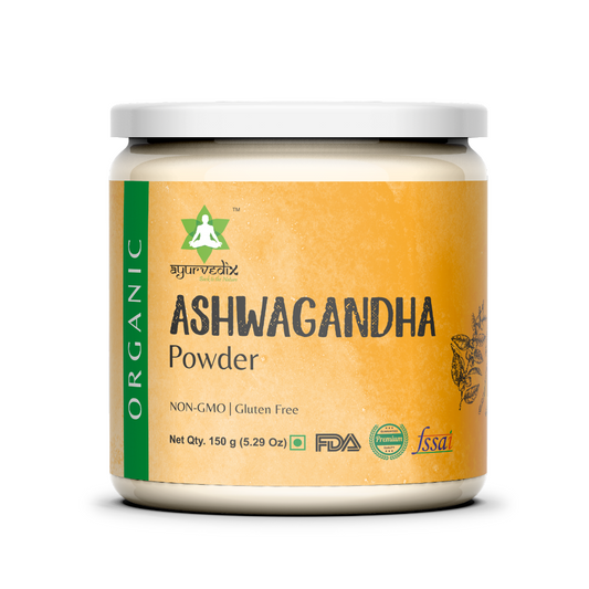 Ayurvedix Organic Ashwagandha Powder -  usa australia canada 