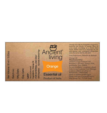 Ancient Living Orange Essential Oil