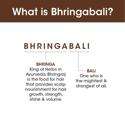 TAC - The Ayurveda Co. Bhringabali Hair Conditioner for Dry & Frizzy Hair with Amla & Bhringraj