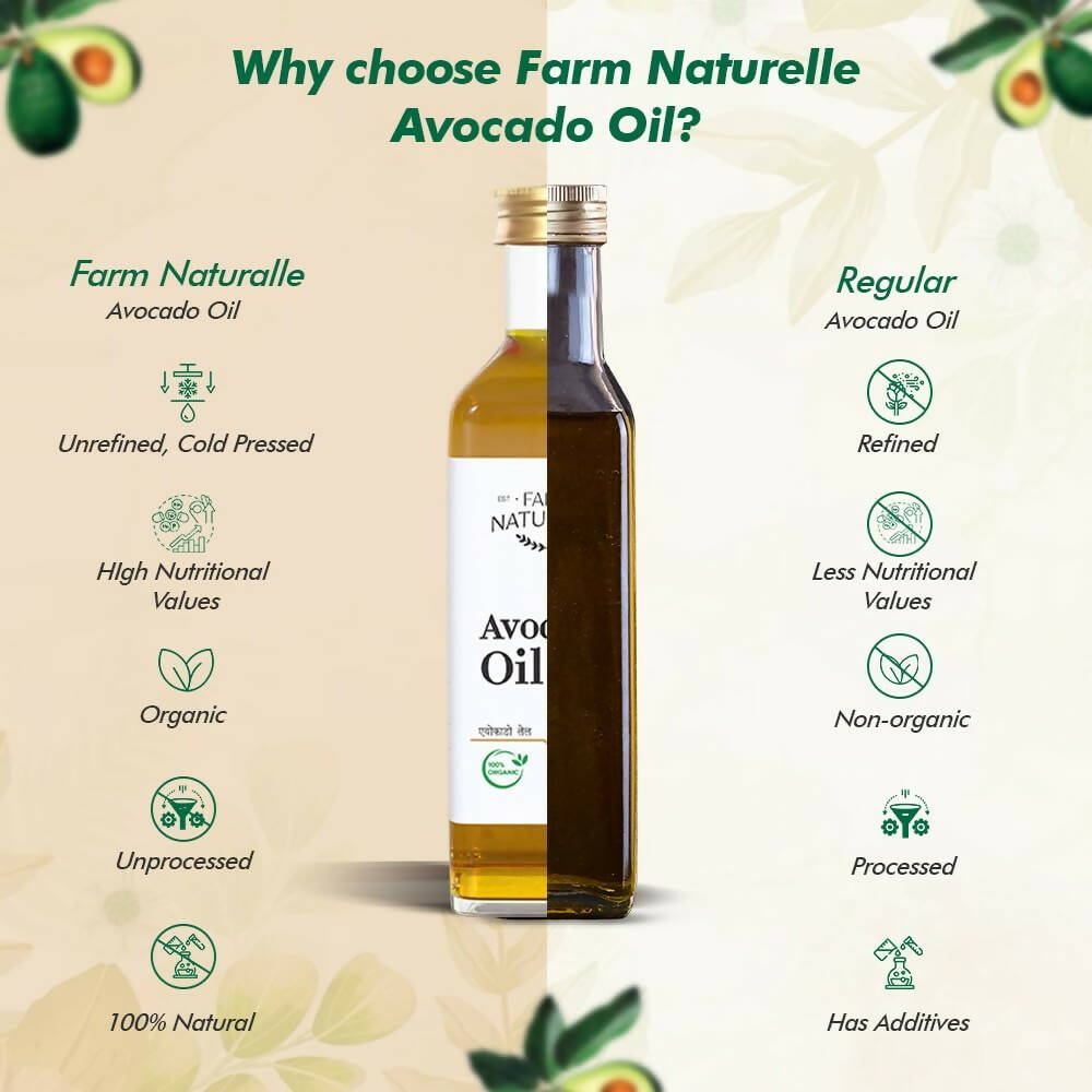 Farm Naturelle 100% Pure Extra Virgin Avocado Oil
