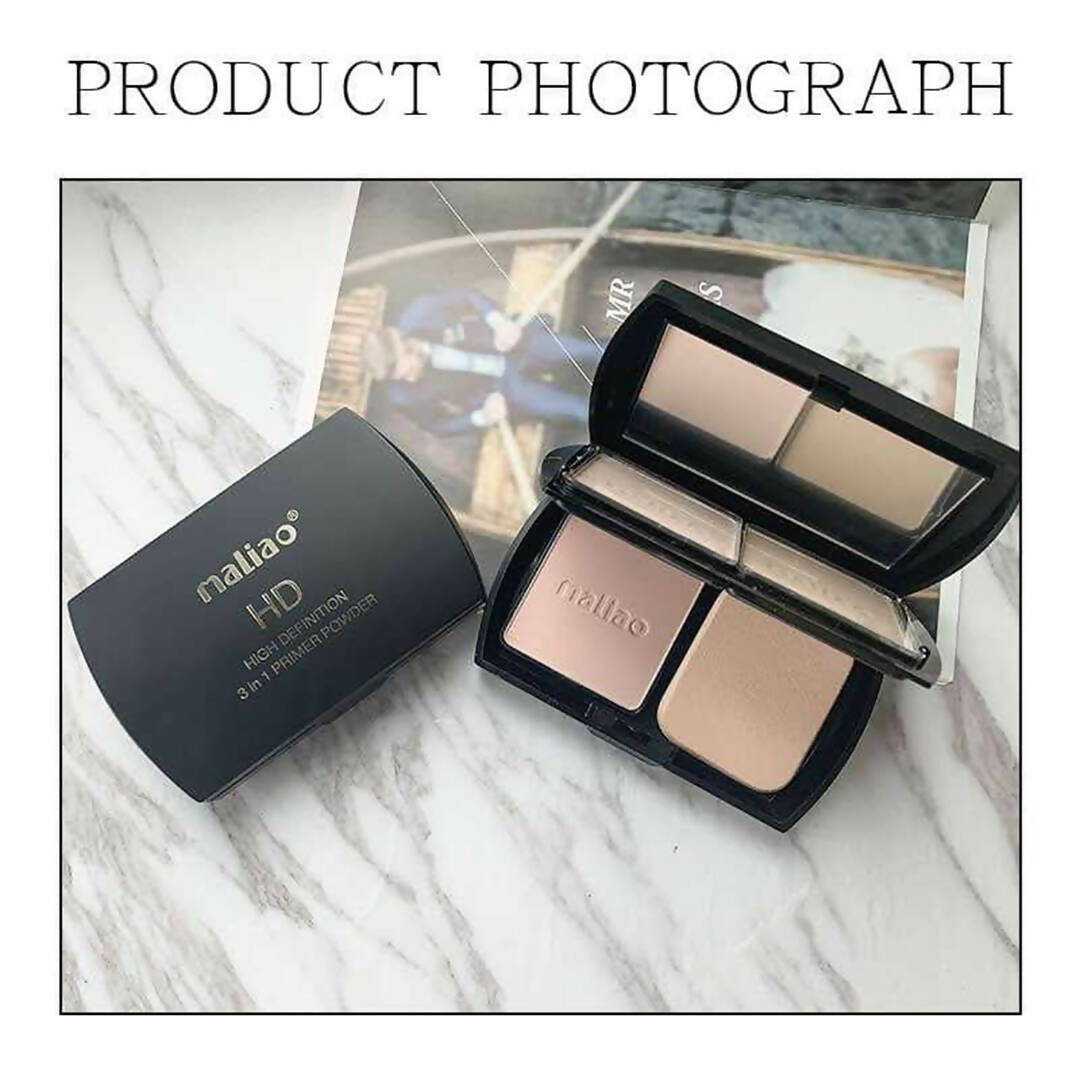 Maliao Professional Matte Look High Definition 3In1 Primer Powder