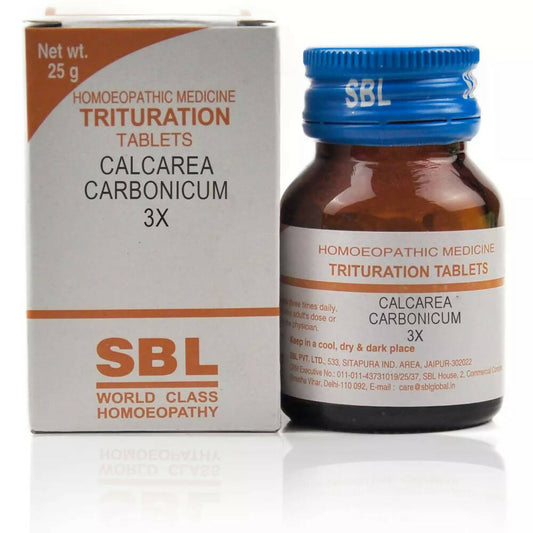 SBL Homeopathy Calcarea Carbonicum Trituration Tablets - BUDEN