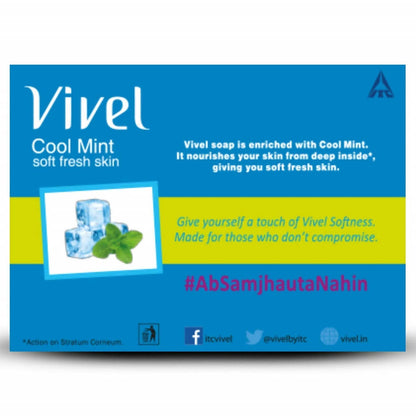 Vivel Cool Mint, Soft Fresh Skin Soap
