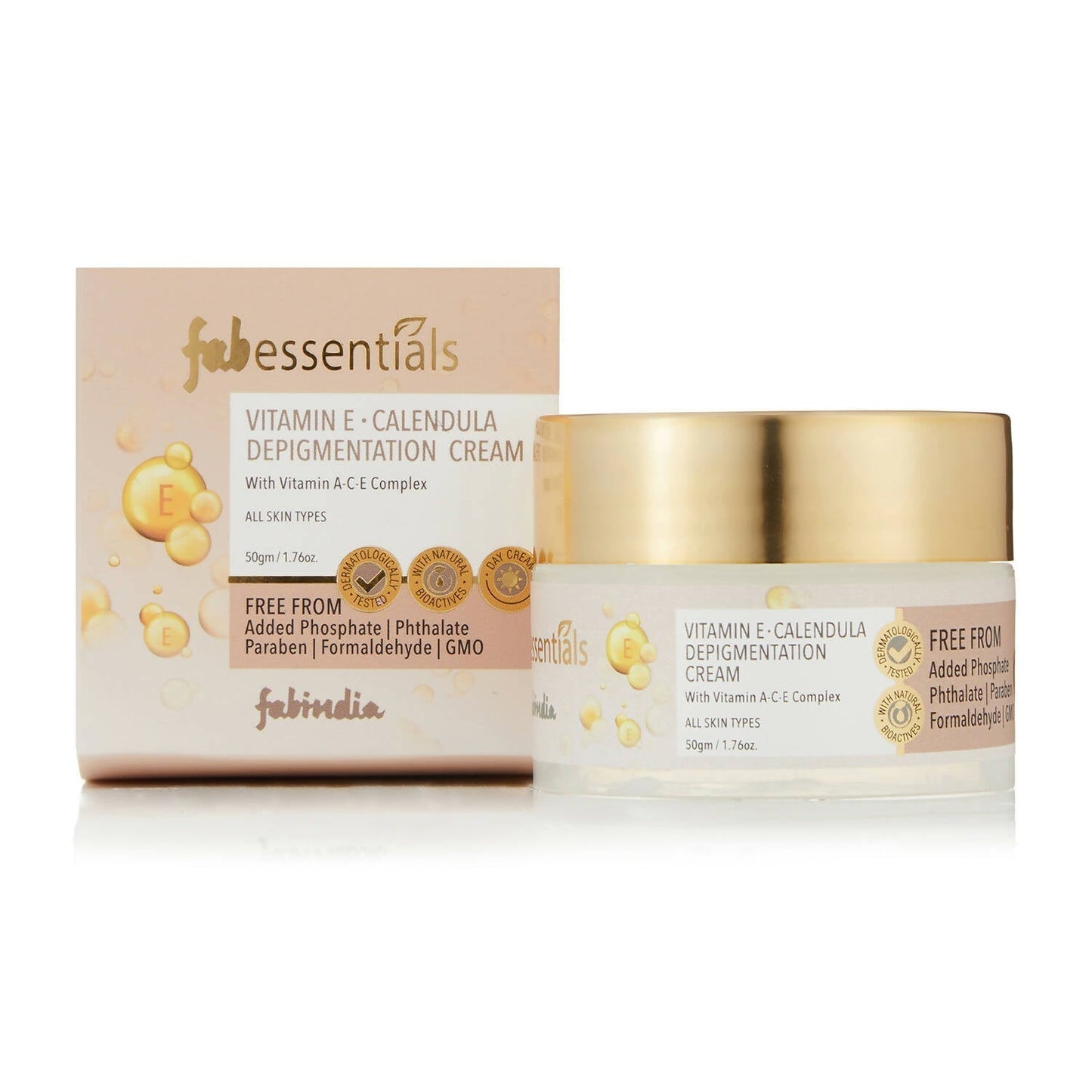 Fabessentials Vitamin E Calendula Depigmentation Cream - BUDNE