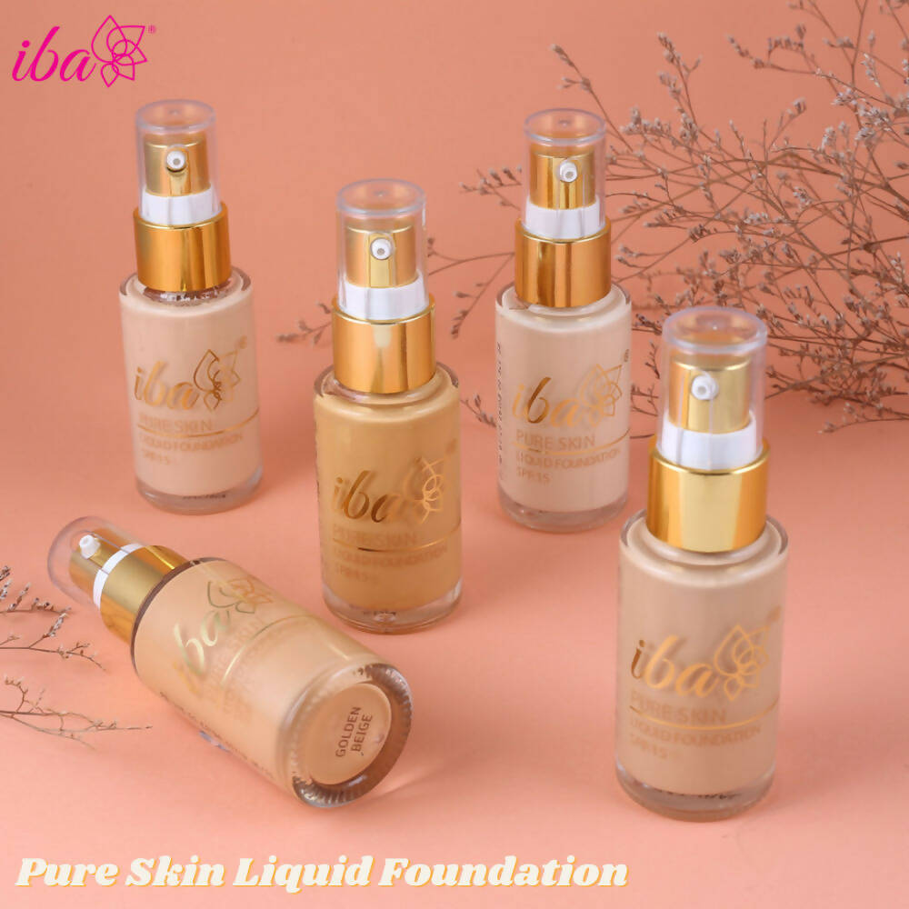 Iba Pure Skin Liquid Foundation SPF 15 - Sun Beige