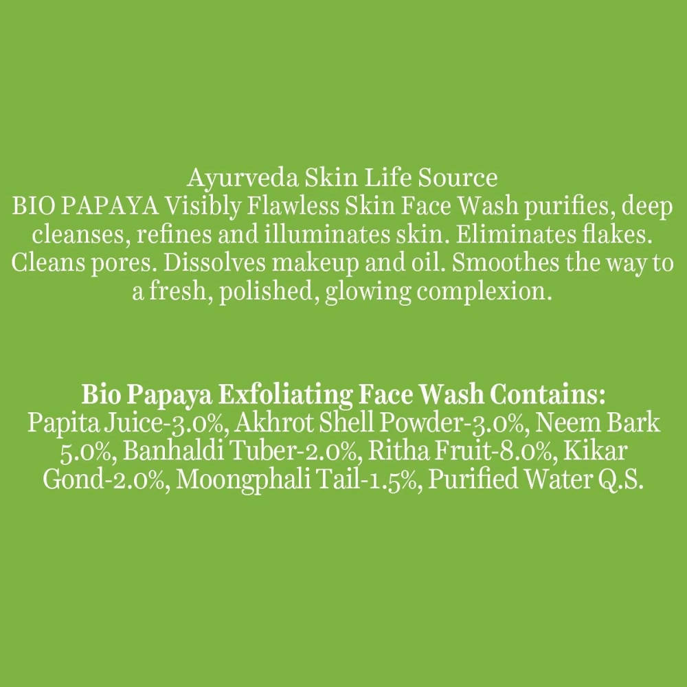 Biotique Bio Papaya Visibly Flawless Skin Face Wash