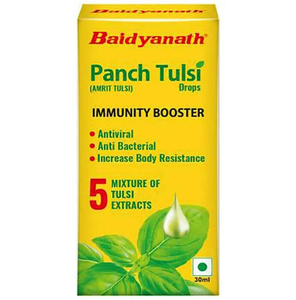 Baidyanath Kolkata Panch Tulsi (Amrit Tulsi) Drop - buy in USA, Australia, Canada
