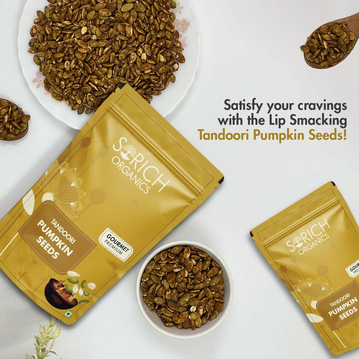 Sorich Organics Tandoori Pumpkin Seeds