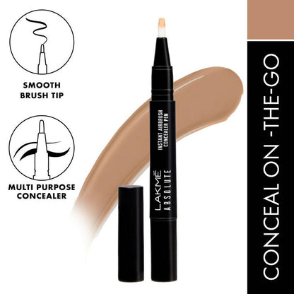 Lakme Absolute Instant Airbrush Concealer Pen - Sand