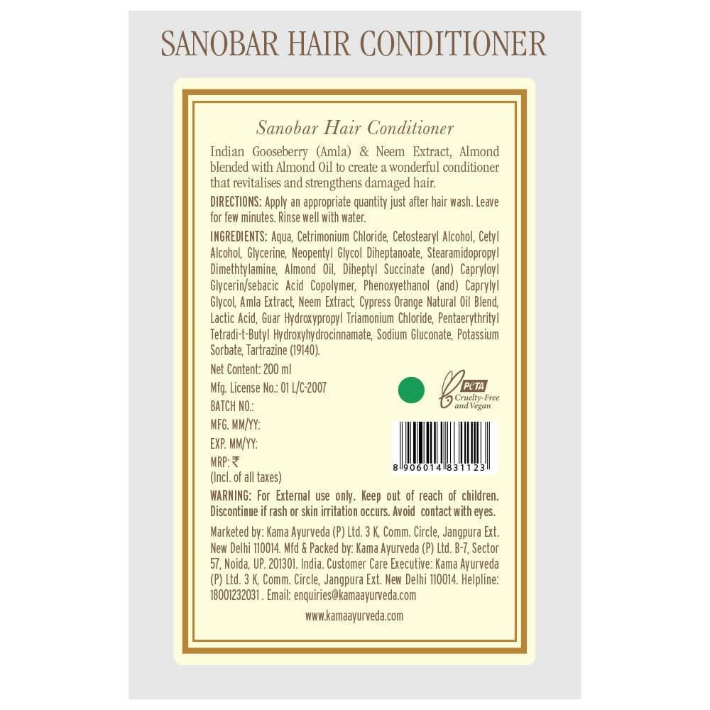 Kama Ayurveda Sanobar hair conditioner 200ml