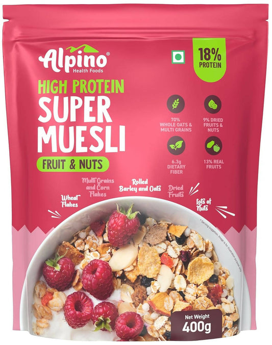 Alpino High Protein Super Muesli Fruit & Nuts - BUDNE