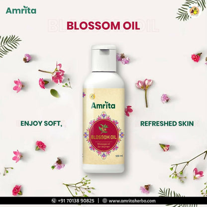 Amrita Blossom Oil - Massage Oil for Women