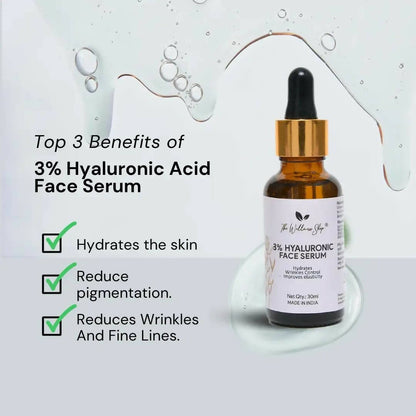 The Wellness Shop 3% Hyaluronic Face Serum