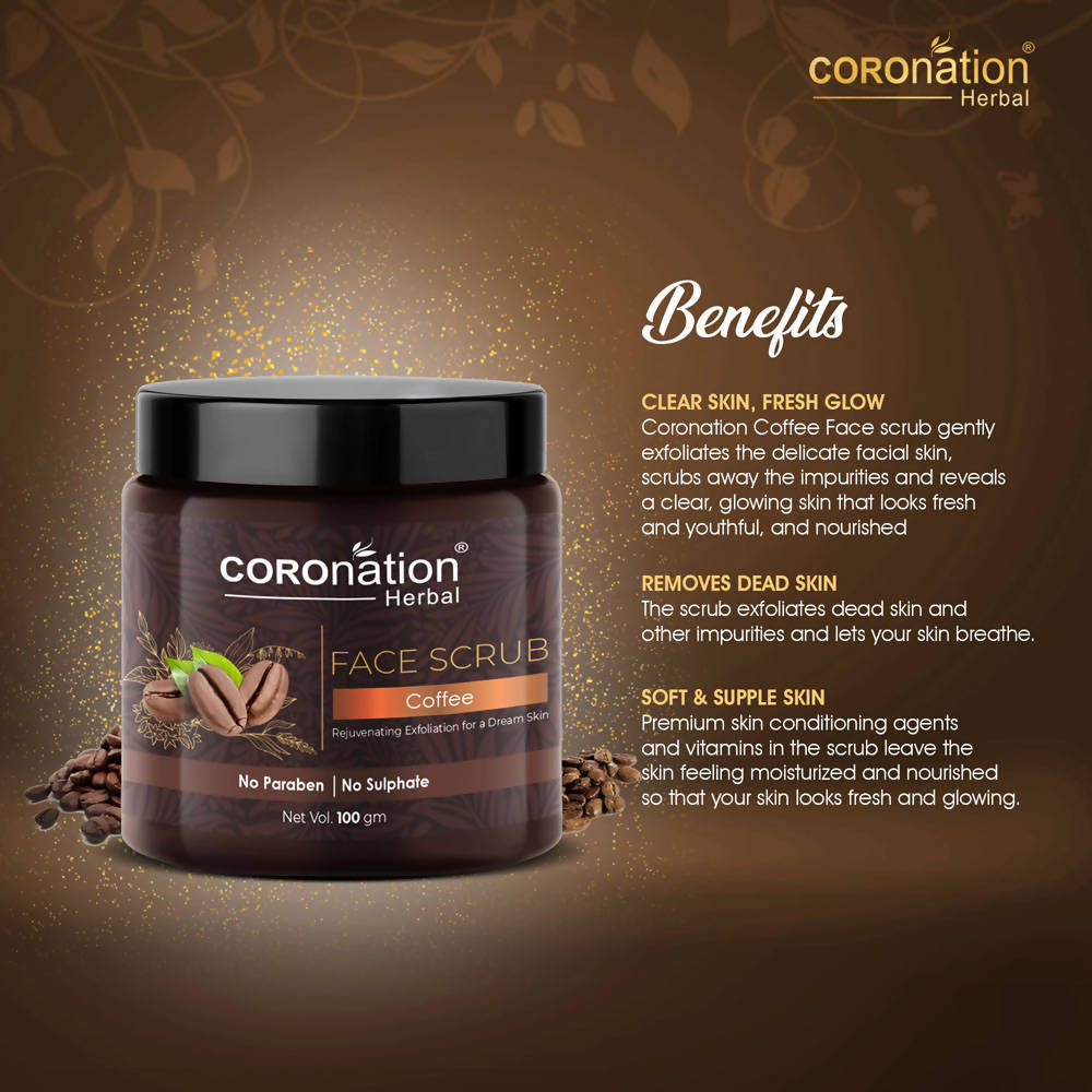 Coronation Herbal Coffee Face Scrub