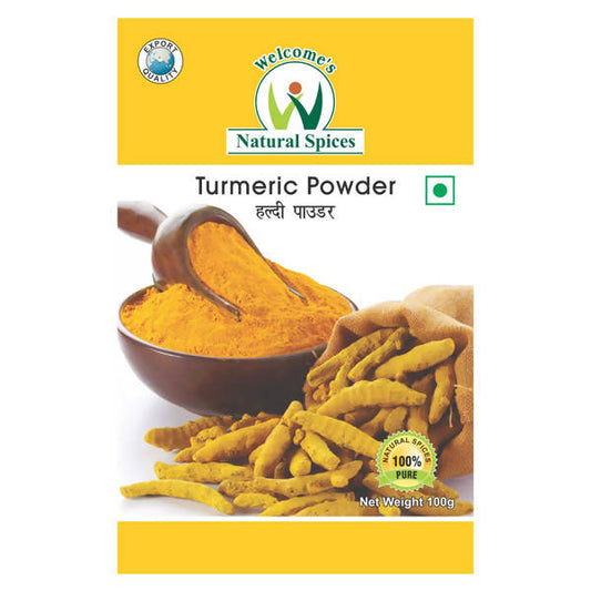 Welcome???s Natural Spices Turmeric Powder - BUDNE