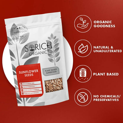 Sorich Organics Raw USDA Organic Sunflower Seeds