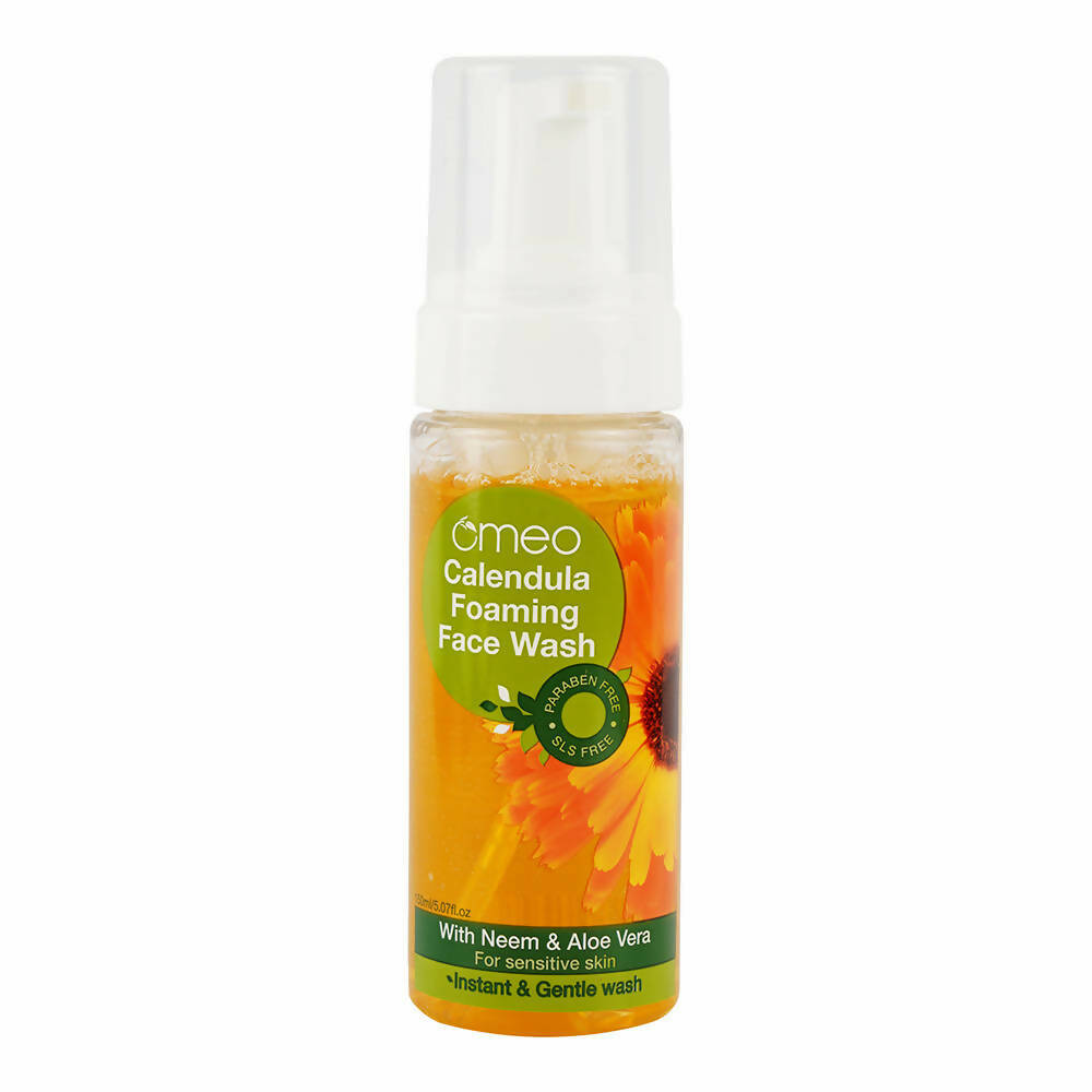 Bjain Homeopathy Omeo Calendula Foaming Face Wash - BUDNE