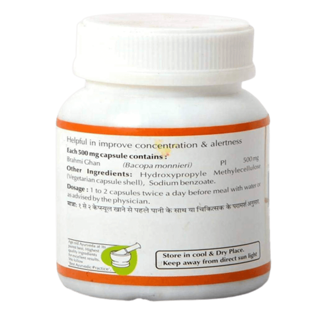 Baps Amrut Brahmi Ghan Capsules