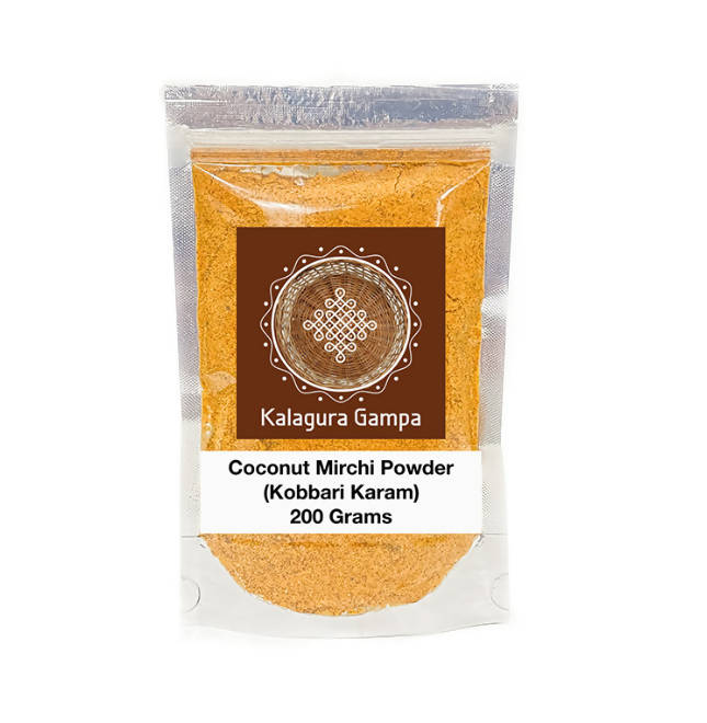 Kalagura Gampa Coconut Mirchi Powder (Kobbari Karam)