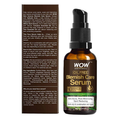 Wow Skin Science Oil Free Blemish Care Serum