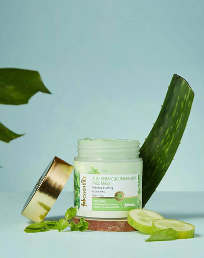 Fabessentials Aloe Vera Cucumber Mint Face Mask