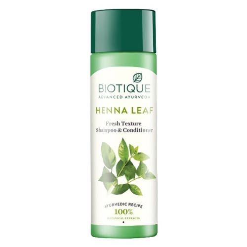 Biotique Bio Henna Leaf Fresh Texture Shampoo and Conditioner