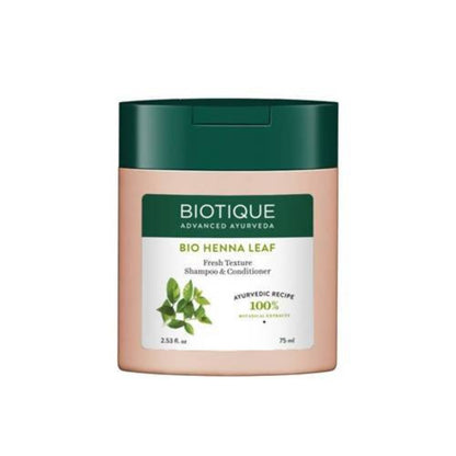 Biotique Bio Henna Leaf Fresh Texture Shampoo & Conditioner