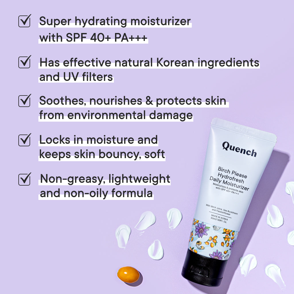 Quench Botanics Birch Please Hydro Fresh Daily Moisturizer