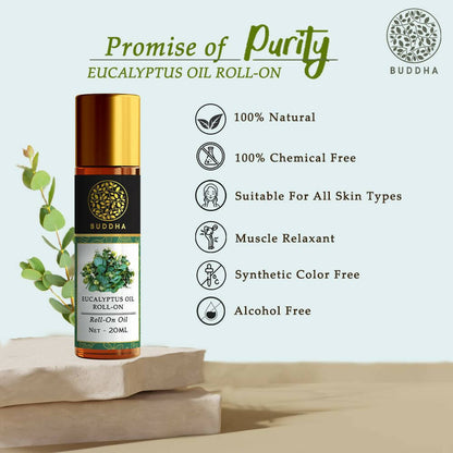 Buddha Natural Eucalyptus Therapeutic Roll-On