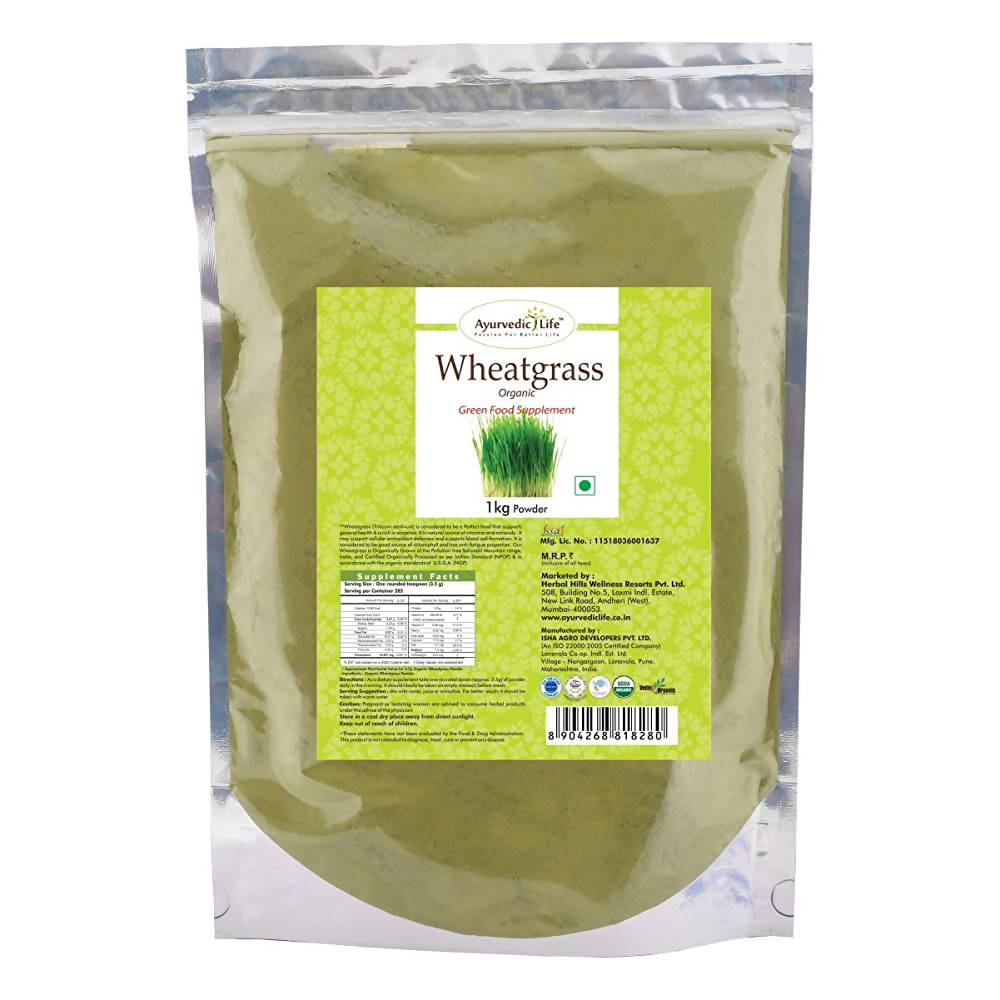 Ayurvedic Life Wheatgrass Powder