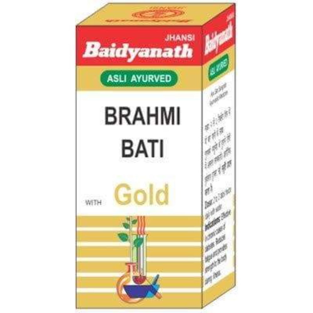 Baidyanath Brahmi Bati with Gold