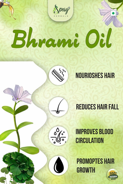 Spag Herbals Brahmi Oil For Hair Care