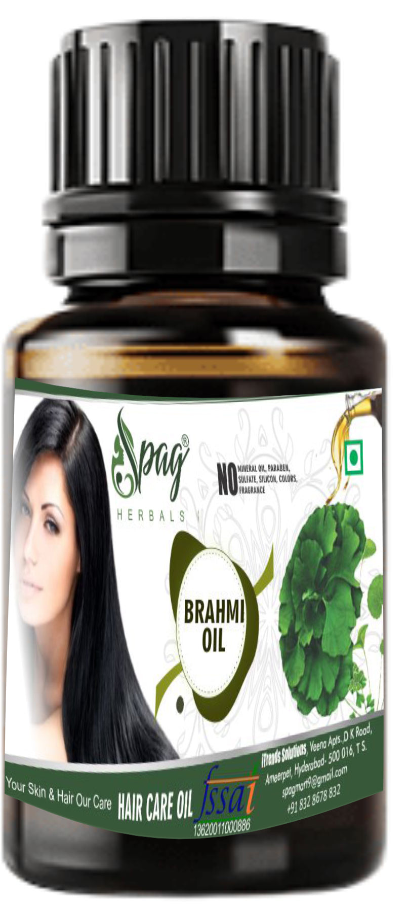 Spag Herbals Brahmi Oil For Hair Care