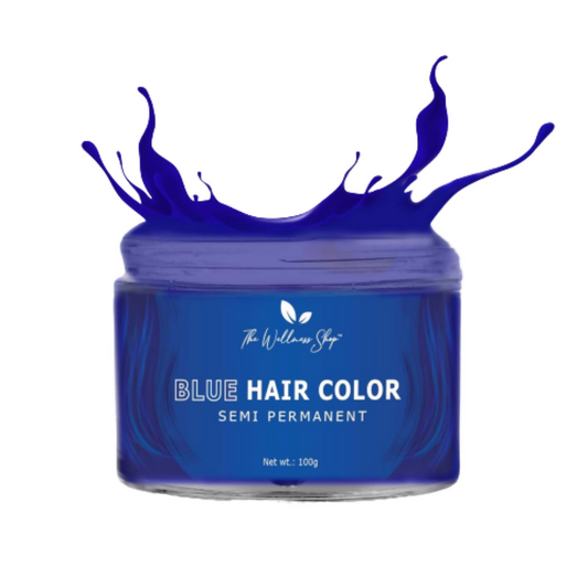 The Wellness Shop Blue Semi Permanent Hair Color - buy in USA, Australia, Canada