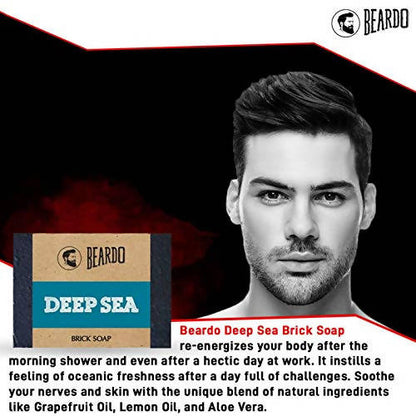 Beardo Deep Sea Brick Soap