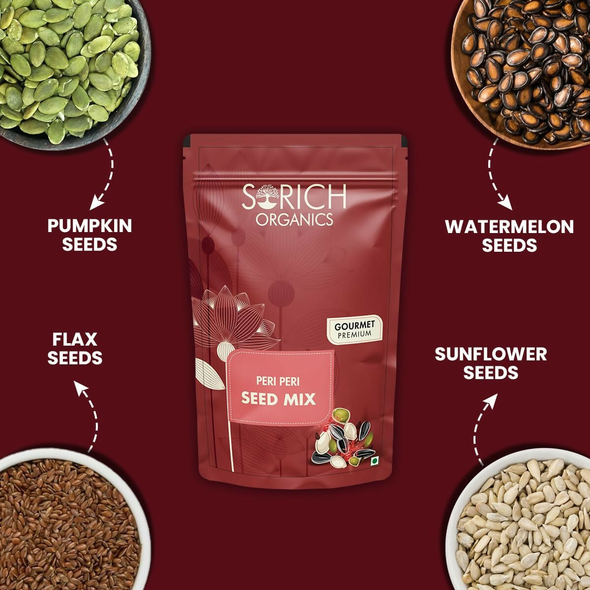 Sorich Organics Peri Peri Seed Mix