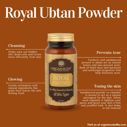 Organicos Royal Ubtan Powder