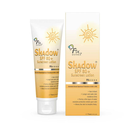 Fixderma Shadow SPF 80+ Sunscreen Lotion - BUDNE