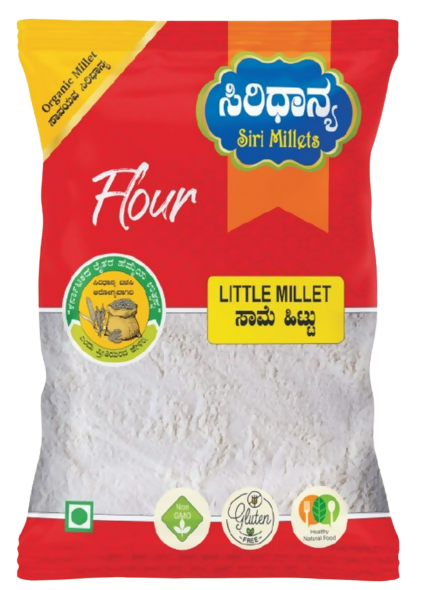 Siri Millets Organic Little Millet Flour (Saame Atta) -  USA, Australia, Canada 