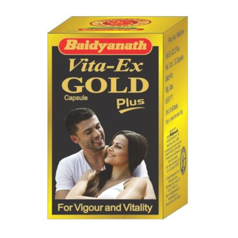Baidyanath Vita Ex Gold Plus Capsules