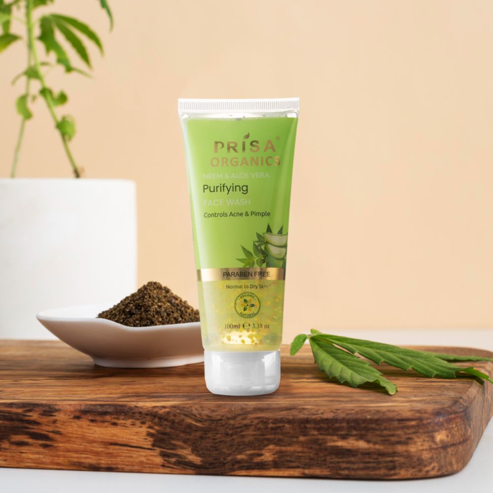 Prisa Organics Neem & Aloe Vera Face Wash