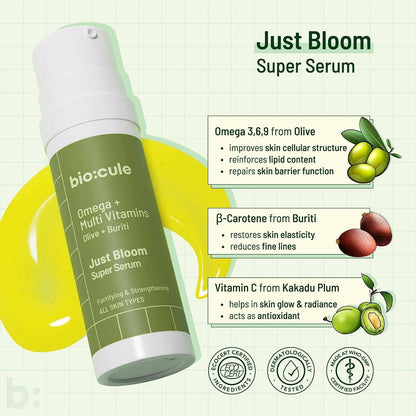 Biocule Just Bloom Super Fortifying Face Serum