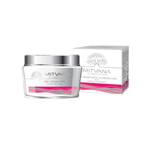 Mitvana Day Cream with UV Protection (with Hibiscus & Licorice) - BUDNE