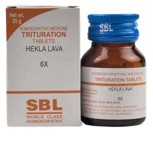 SBL Homeopathy Hekla Lava Trituration Tablets